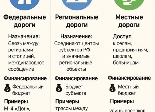 Этапы строительства автомобильной дороги